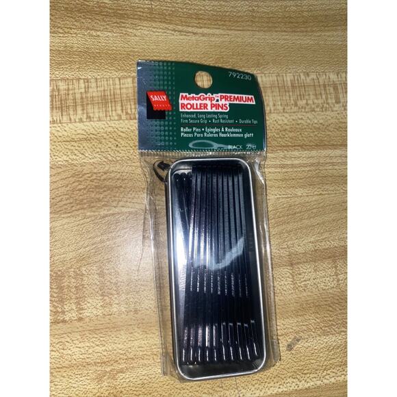 Lot Of 3 Conair & Sally Roller Pins Black #55300WG, 792230, 56 Total - Picture 3 of 6